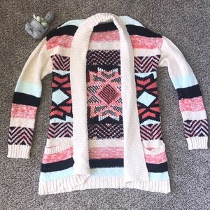 Charlotte Russe Tribal Cardigan